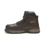 Dark Brown Men's Excavator Superlite Cool Carbon Composite Toe Work Boot Cat Footwear - Image 5