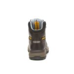 Dark Brown Men's Excavator Superlite Cool Carbon Composite Toe Work Boot Cat Footwear - Image 6