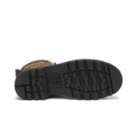 Dark Brown Men's Second Shift Steel Toe Work Boot Cat Footwear - Image 7