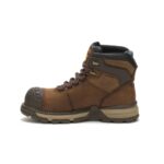 Dark Brown Women's Excavator Superlite Carbon Composite Toe Work Boot Cat Footwear - Image 5