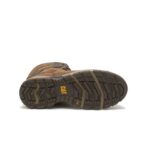 Dark Brown Women's Excavator Superlite Carbon Composite Toe Work Boot Cat Footwear - Image 7