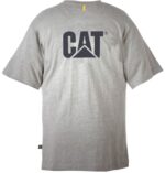 Dark Heather Grey Men's Trademark Tee Cat Footwear - Image 3