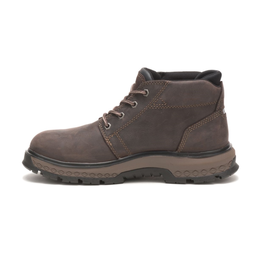 Demitasse Men's Exposition 4.5' Alloy Toe Static Dissipative Work Boot Cat Footwear - Image 4