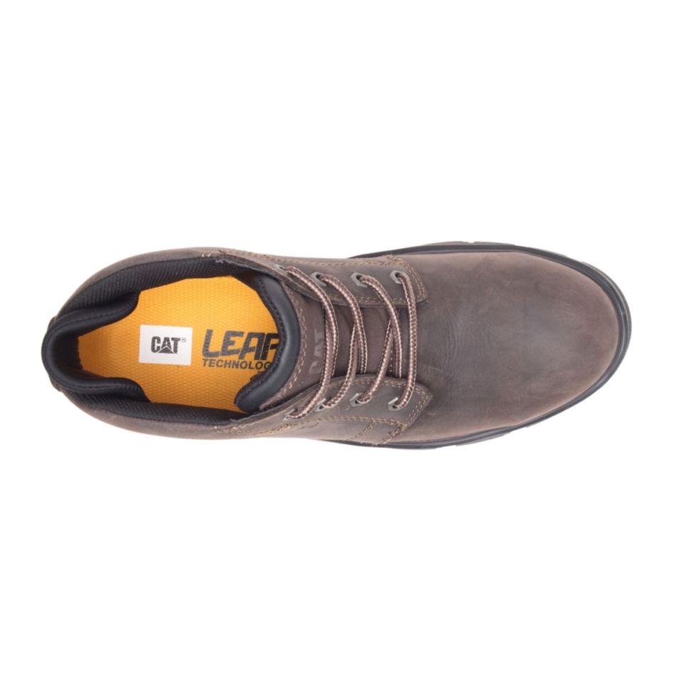 Demitasse Men's Exposition 4.5' Alloy Toe Static Dissipative Work Boot Cat Footwear - Image 7