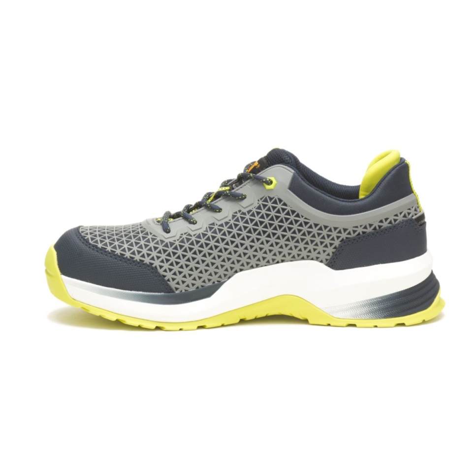 Midnight-Wild Dove Men's Streamline 2.0 Composite Toe Work Shoe Cat Footwear - Image 5