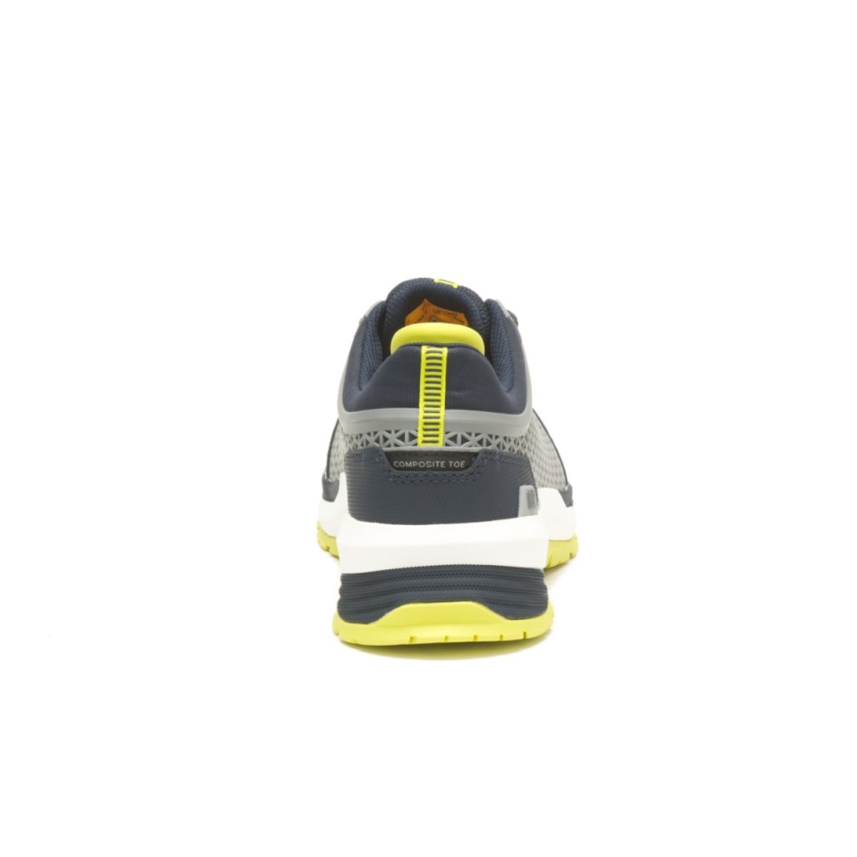 Midnight-Wild Dove Men's Streamline 2.0 Composite Toe Work Shoe Cat Footwear - Image 6