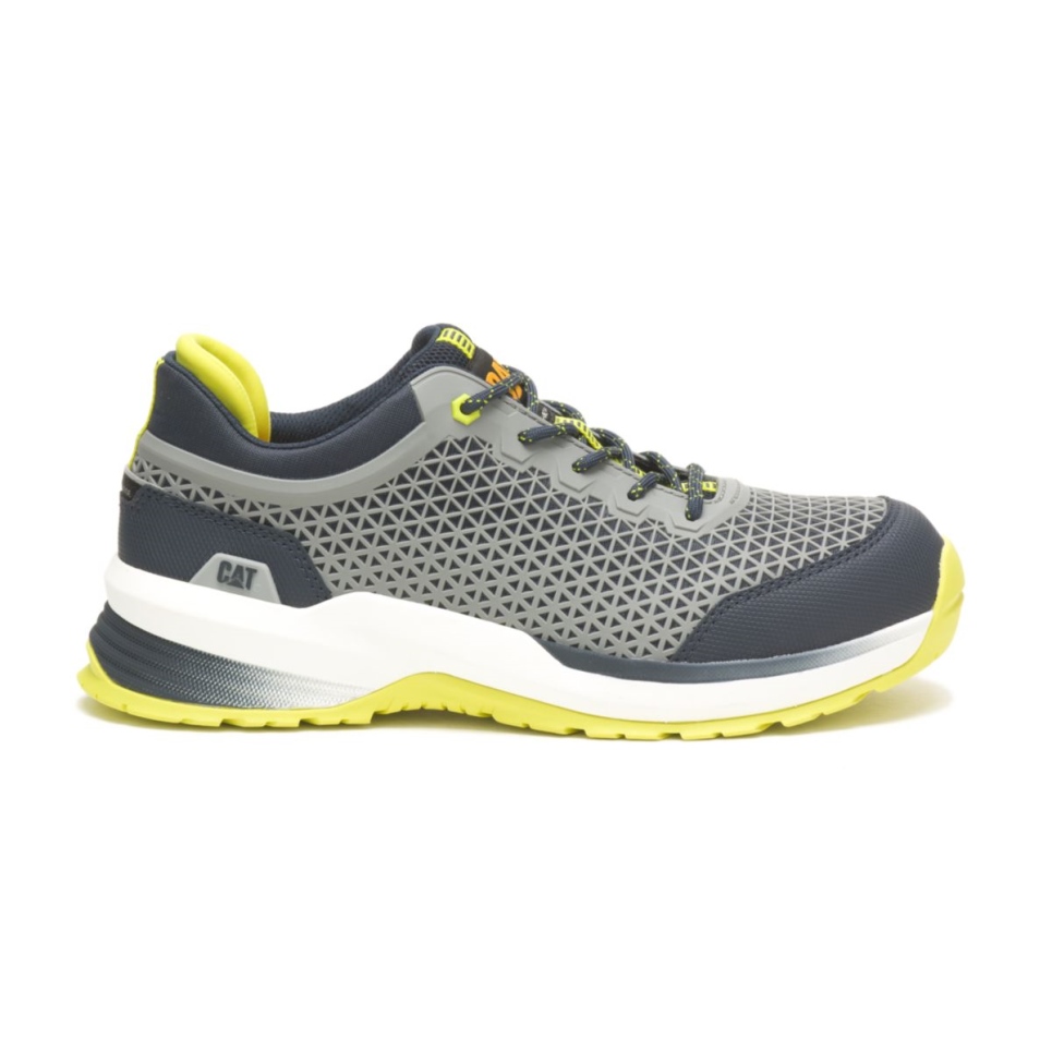 Midnight-Wild Dove Men's Streamline 2.0 Composite Toe Work Shoe Cat Footwear - Image 1