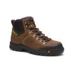 Real Brown Men's Threshold Waterproof Steel Toe Work Boot Cat Footwear - Image 4