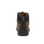 Real Brown Men's Threshold Waterproof Steel Toe Work Boot Cat Footwear - Image 6