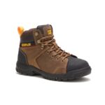 Real Brown Women's Wellspring Guard Steel Toe Work Boot Cat Footwear - Image 3