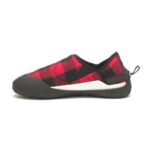 Red Plaid Crossover Slip On Cat Footwear - Image 4