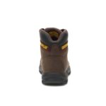 Seal Brown Men's Outline Steel Toe Work Boot Cat Footwear - Image 6