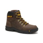 Seal Brown Men's Outline Work Boot Cat Footwear - Image 4