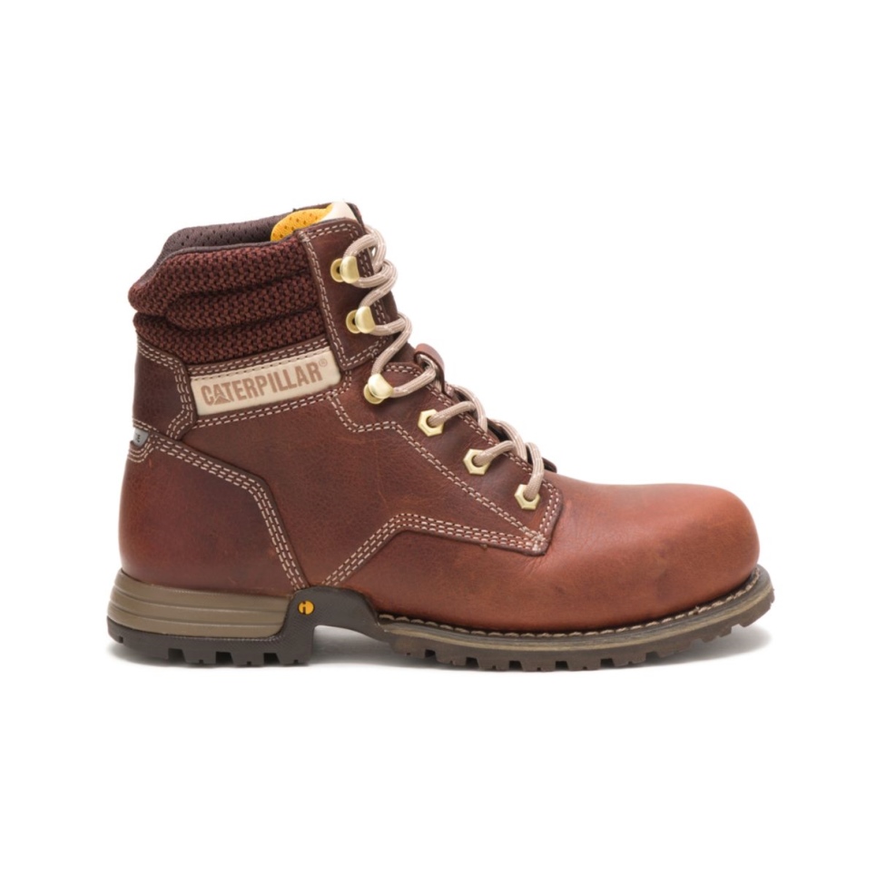 Tawny Women's Paisley 6' Steel Toe Work Boot Cat Footwear - Image 2