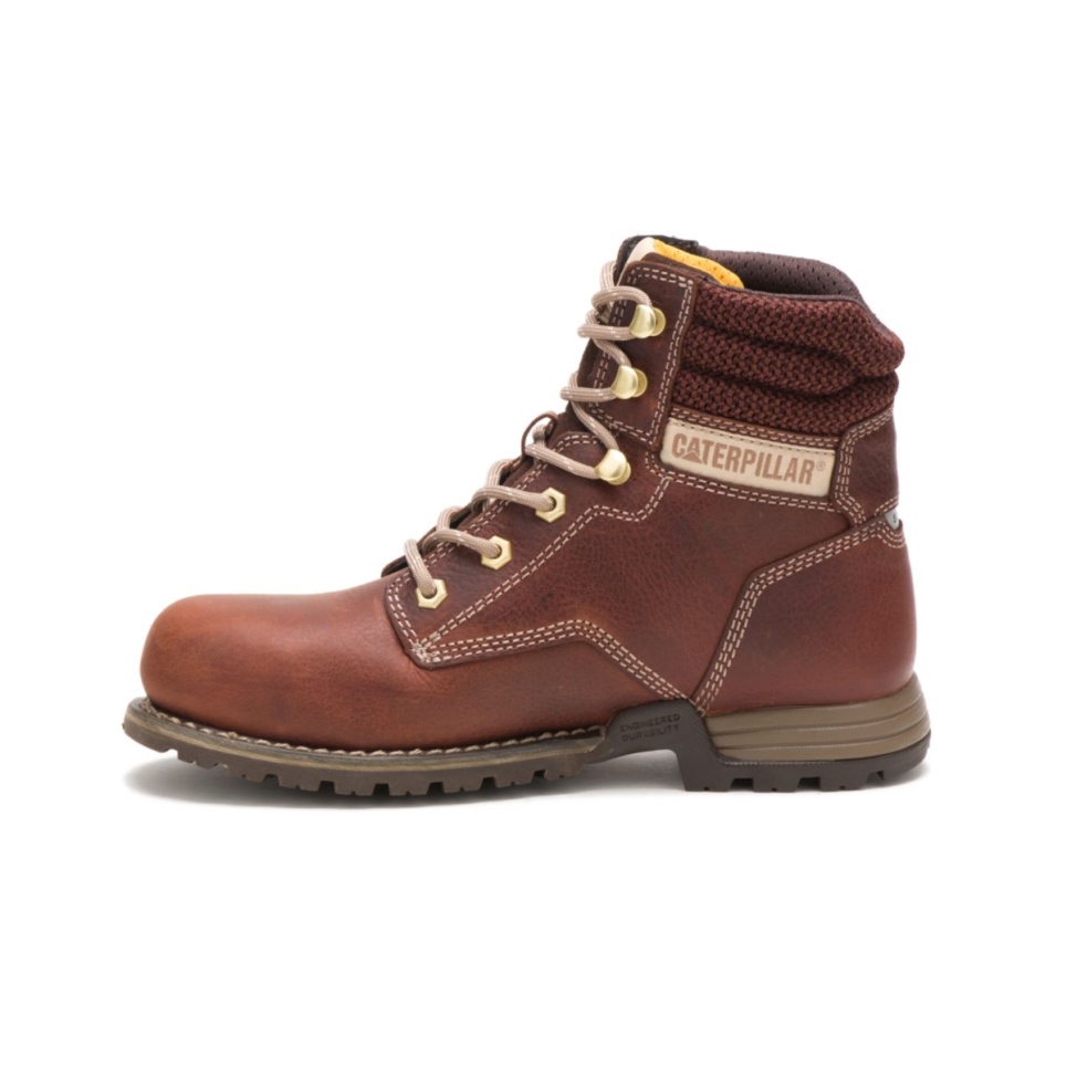 Tawny Women's Paisley 6' Steel Toe Work Boot Cat Footwear - Image 5