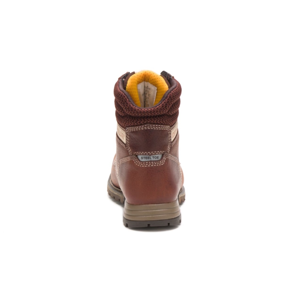 Tawny Women's Paisley 6' Steel Toe Work Boot Cat Footwear - Image 6