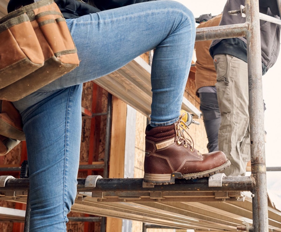 Tawny Women's Paisley 6' Steel Toe Work Boot Cat Footwear - Image 9